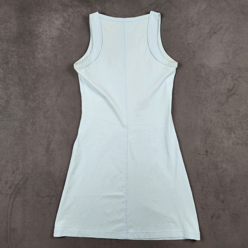 Vintage Patagonia Vitaliti Dress Womens Medium Blue Strappy Organic Cotton Blend - Picture 3 of 7